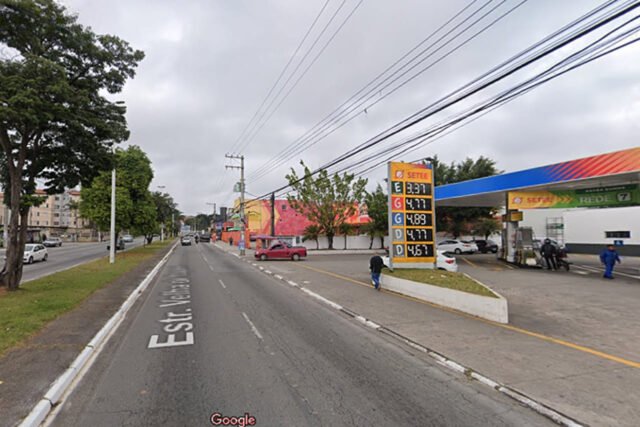 Estrada Velha itapevi vazamento gás