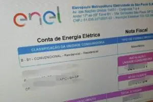 conta de luz enel energia elétrica (1)
