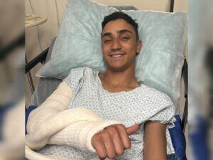 bala loka fratura cotovelo bmx