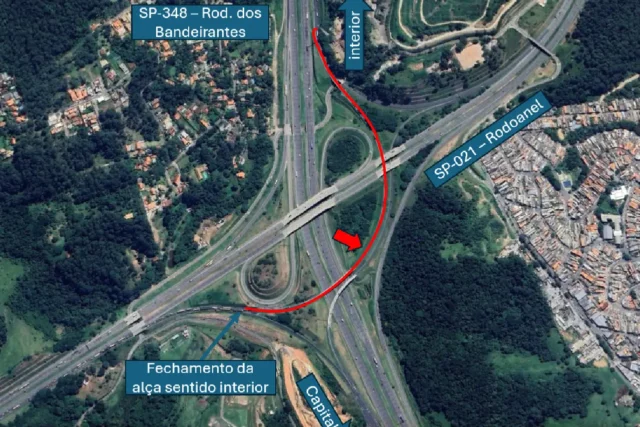 Bandeirantes Rodoanel interdição