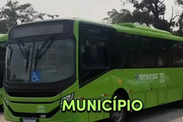 ônibus elétricos em osasco