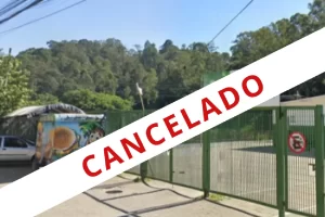 evento cancelado no Jardim Bonança