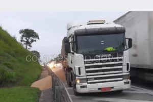 pneu de carreta estoura castello branco barueri
