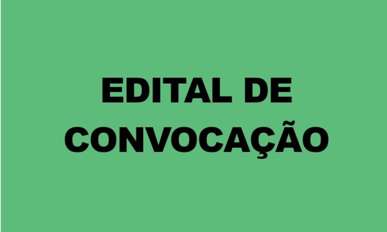Edital de Convocação