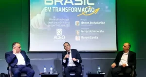 painel com economistas aceo brasil em transformação