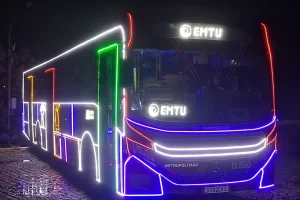 emtu ônibus iluminados natal