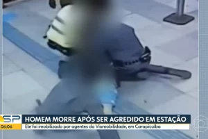 homem agredido estacao de trem carapicuiba