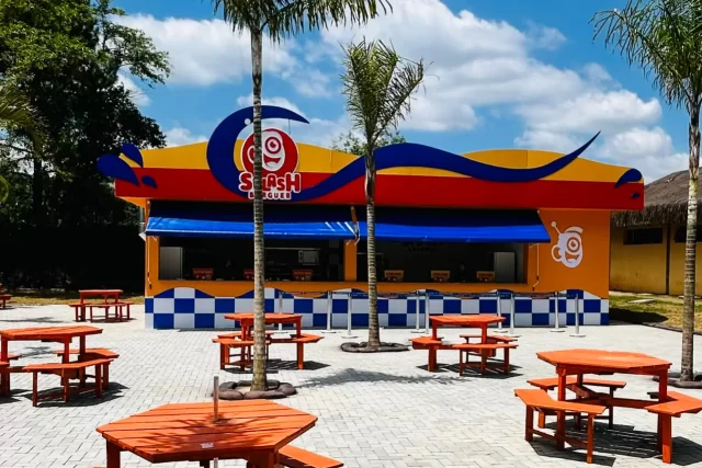 splash burger no parque aquatico cotia thermas da mata