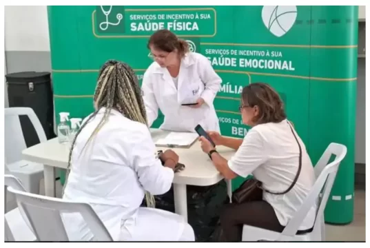 Programa de bem-estar em estações de Barueri