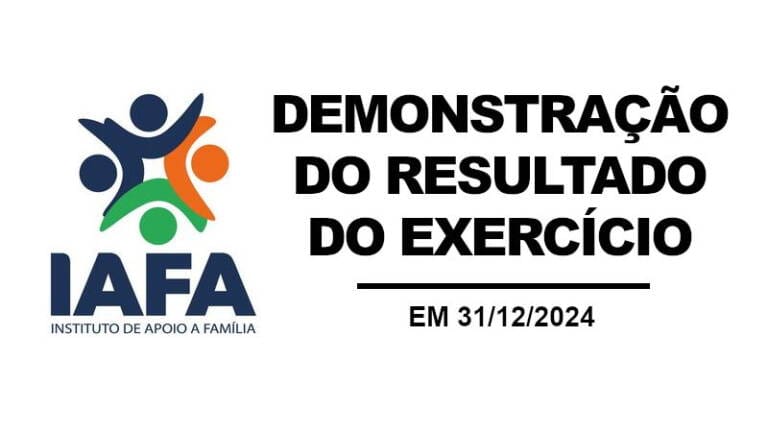 Instituto de Apoio a Família – Demonstração do Resultado