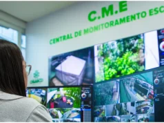 Central de monitoramento escolar