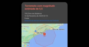 alerta de terremoto osasco são paulo