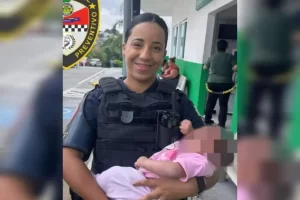 bebê é salva após engasgar osasco