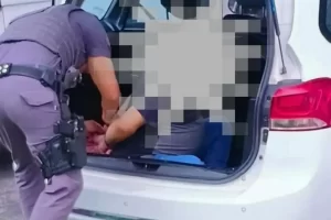 gravou partes íntimas de mulher supermercado jandira
