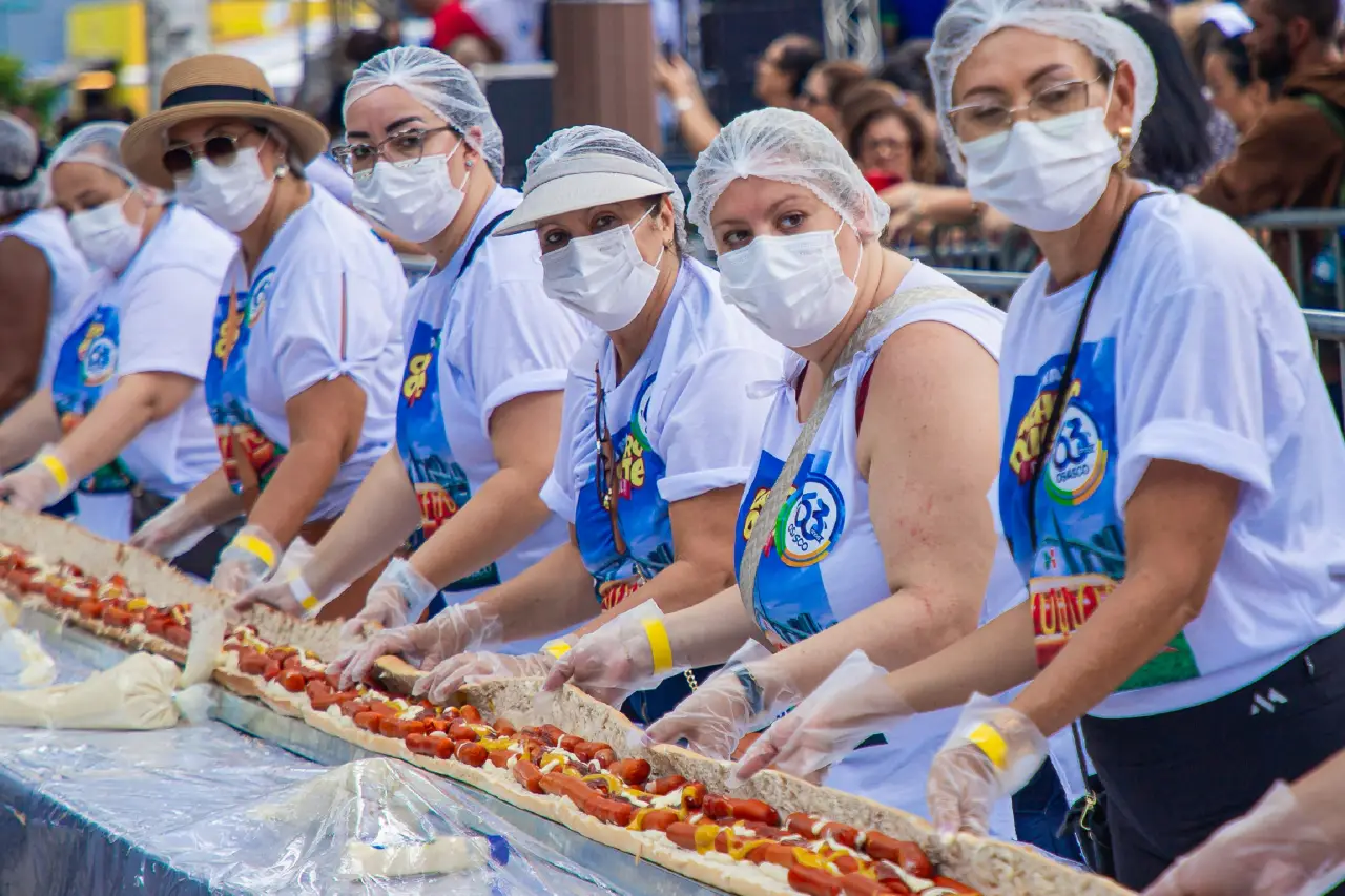 osasco maior cachorro-quente do brasil