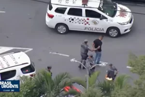 perseguiçao policial homem preso carapicuiba