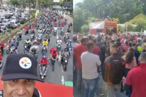 manifestação entregadores de app em osasco