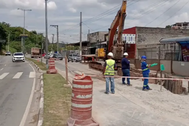 obras sabesp itapevi cotia