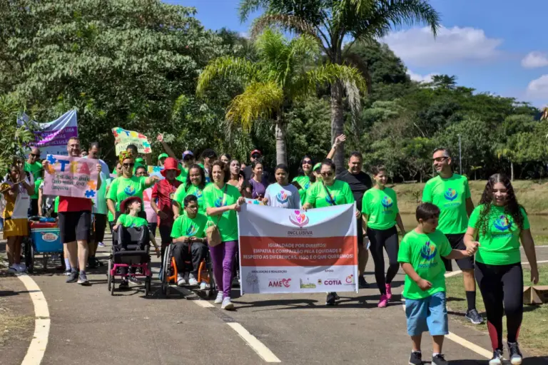 Parque Teresa Maia recebe 4ª Caminhada Inclusiva de Cotia neste sábado (26)