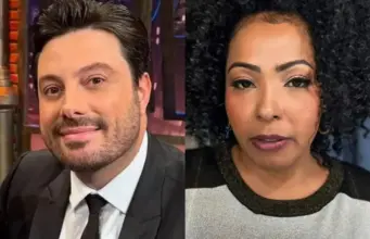 danilo gentili e juliana oliveira