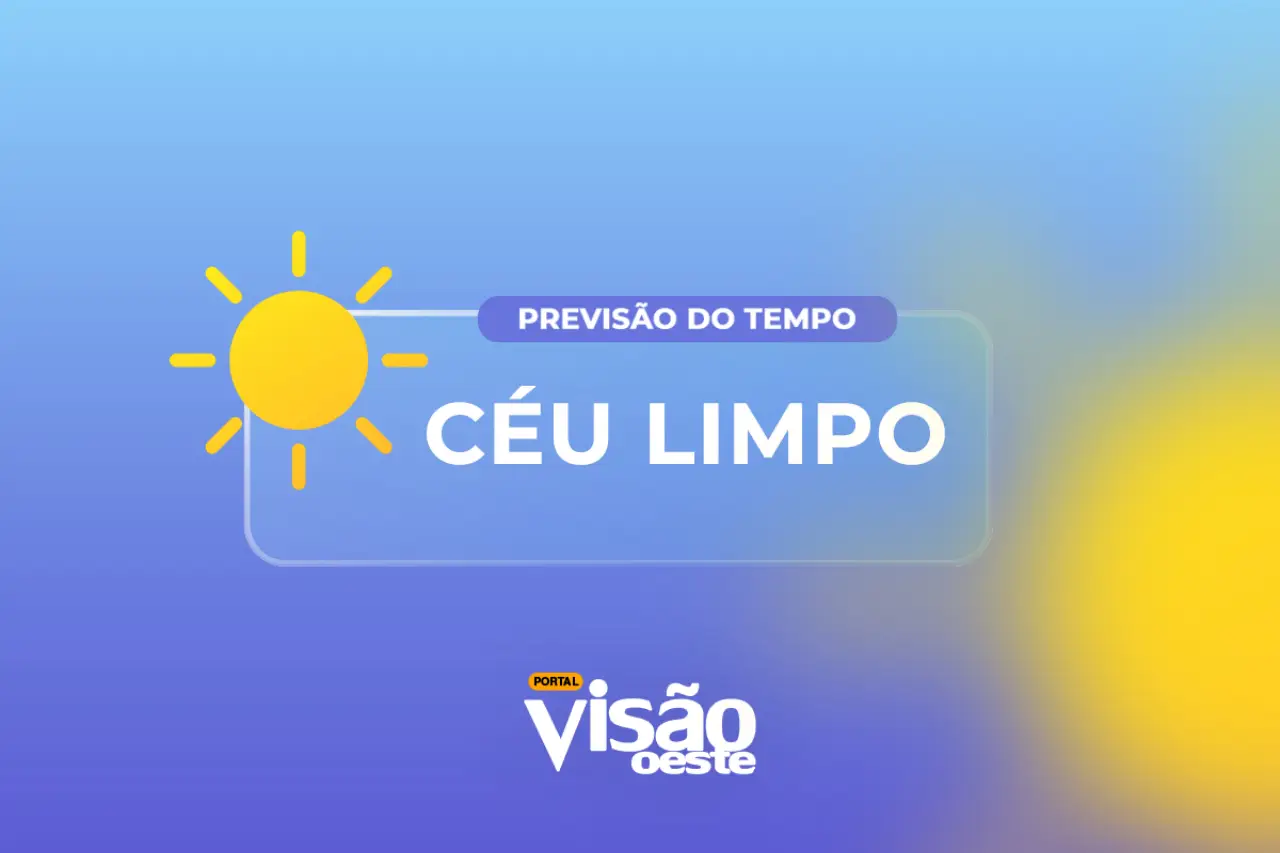 previsao do tempo hoje ceu limpo