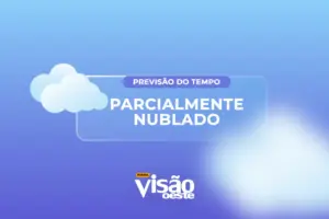 previsao do tempo hoje ceu parcialmente nublado