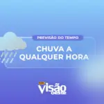 previsao do tempo hoje chuva a qualquer hora