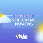 previsao do tempo hoje sol entre nuvens