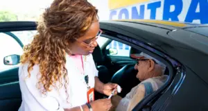 drive thru vacinação contra a gripe osasco