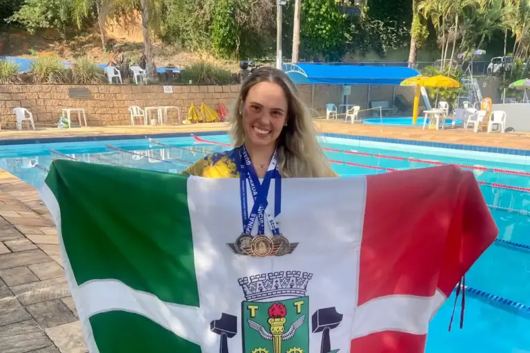 GCM de Osasco conquista ouro e pratas na natação da Olimpíada Estadual das Guardas