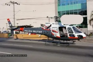 helicópterio águia socorre vitima acidente raposo tavares cotia