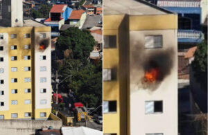 idoso resgatado apartamento em chamas barueri