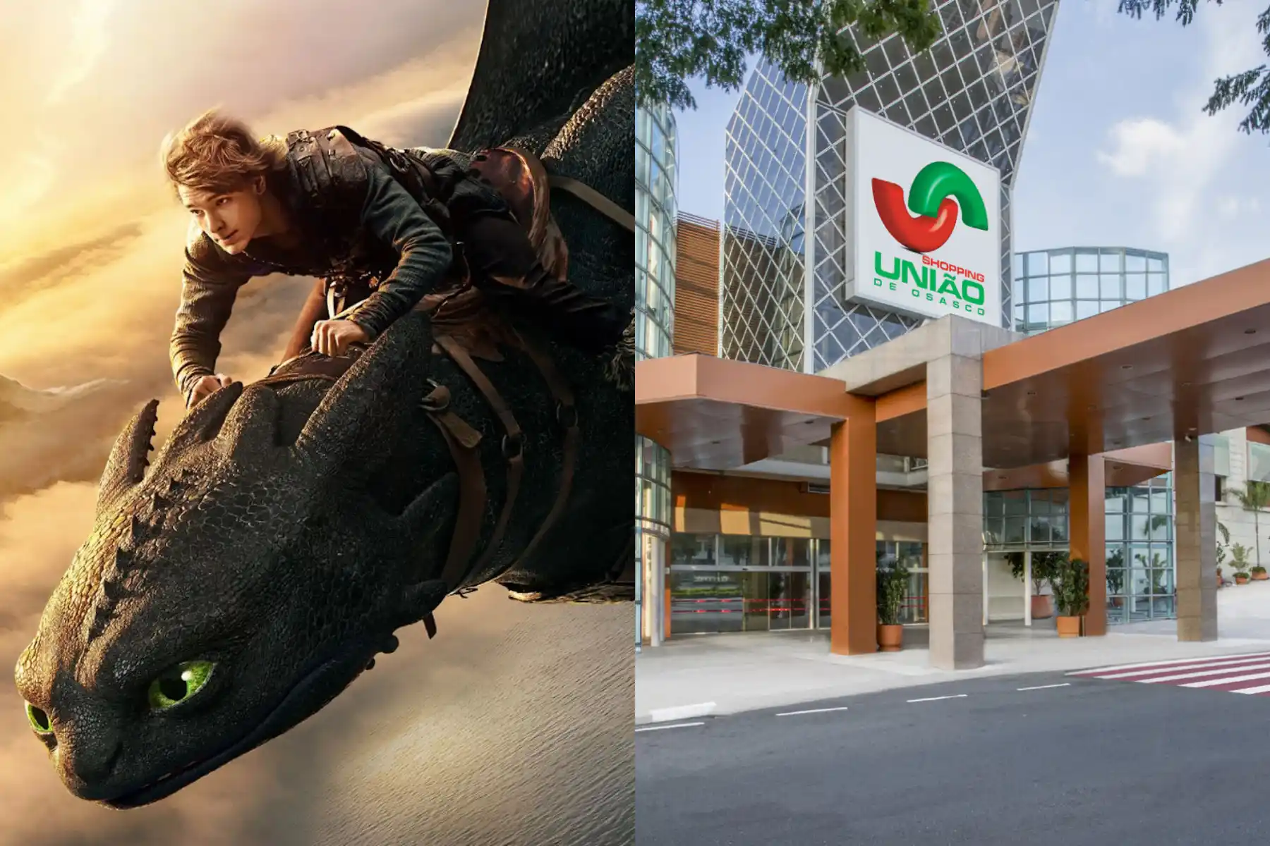 como treinar o seu dragão shopping união osasco