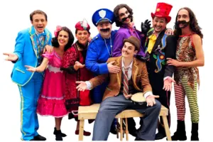 espetáculo gratuito adorável vagabundo em osasco