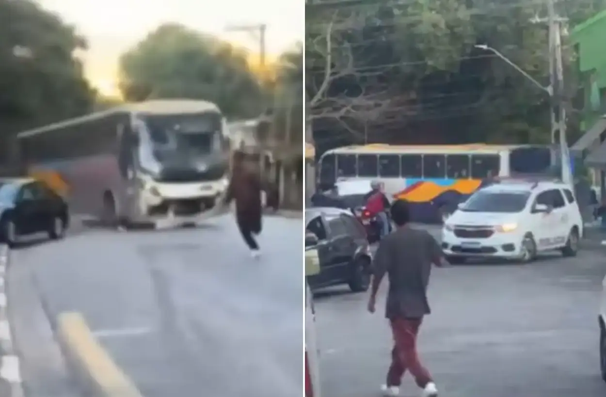 homem furta onibus carapicuíba