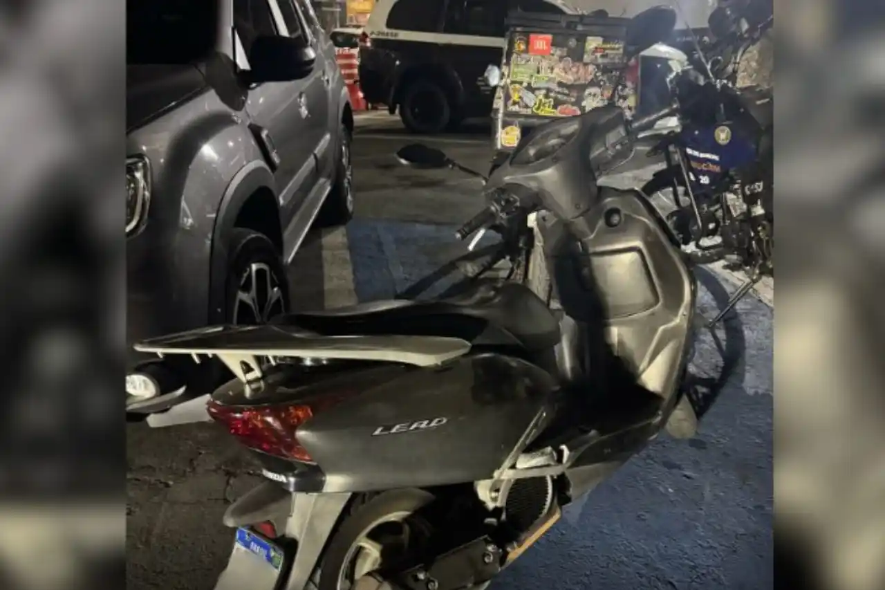 preso com moto adulterada taboão da serra