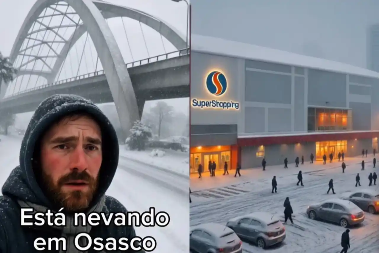 video nevando em osasco com ia