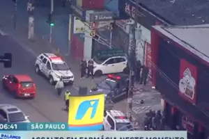 assalto a farmacia em carapicuíba