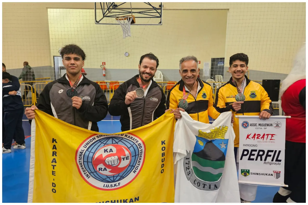 desempenho de cotia nos jogos regionais 2025
