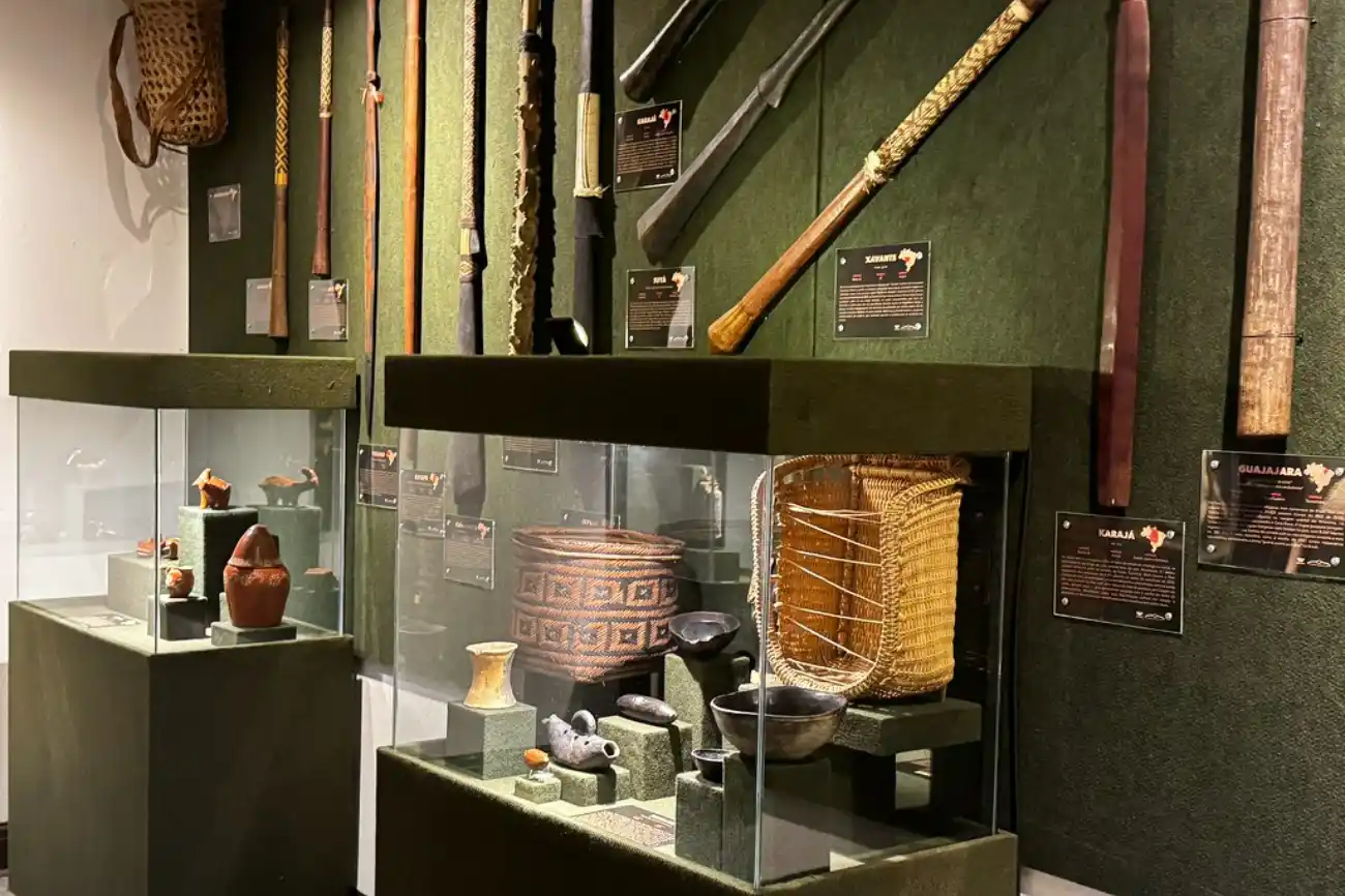exposição indígena jardim botânico sp