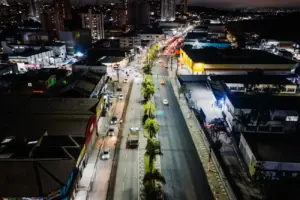 iluminação avenida transversal norte osasco