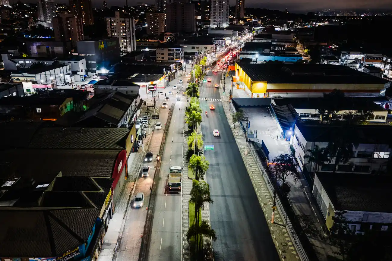 iluminação avenida transversal norte osasco