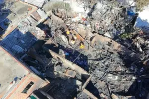 imagem aerea incendio morro do sabao osasco