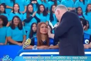 lexa e padre marcelo rossi
