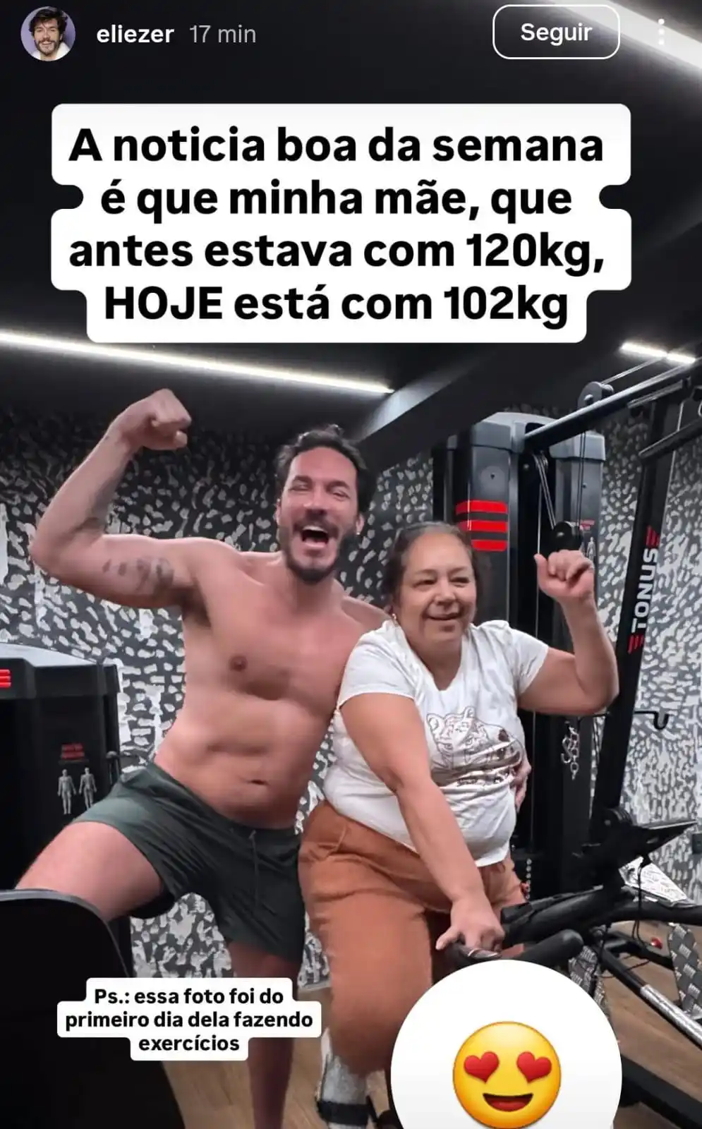 mãe do eliezer