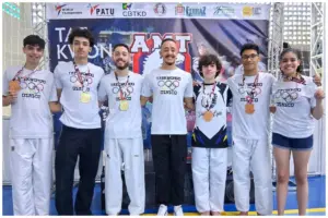 medalhas de osasco na copa são paulo de taekwondo