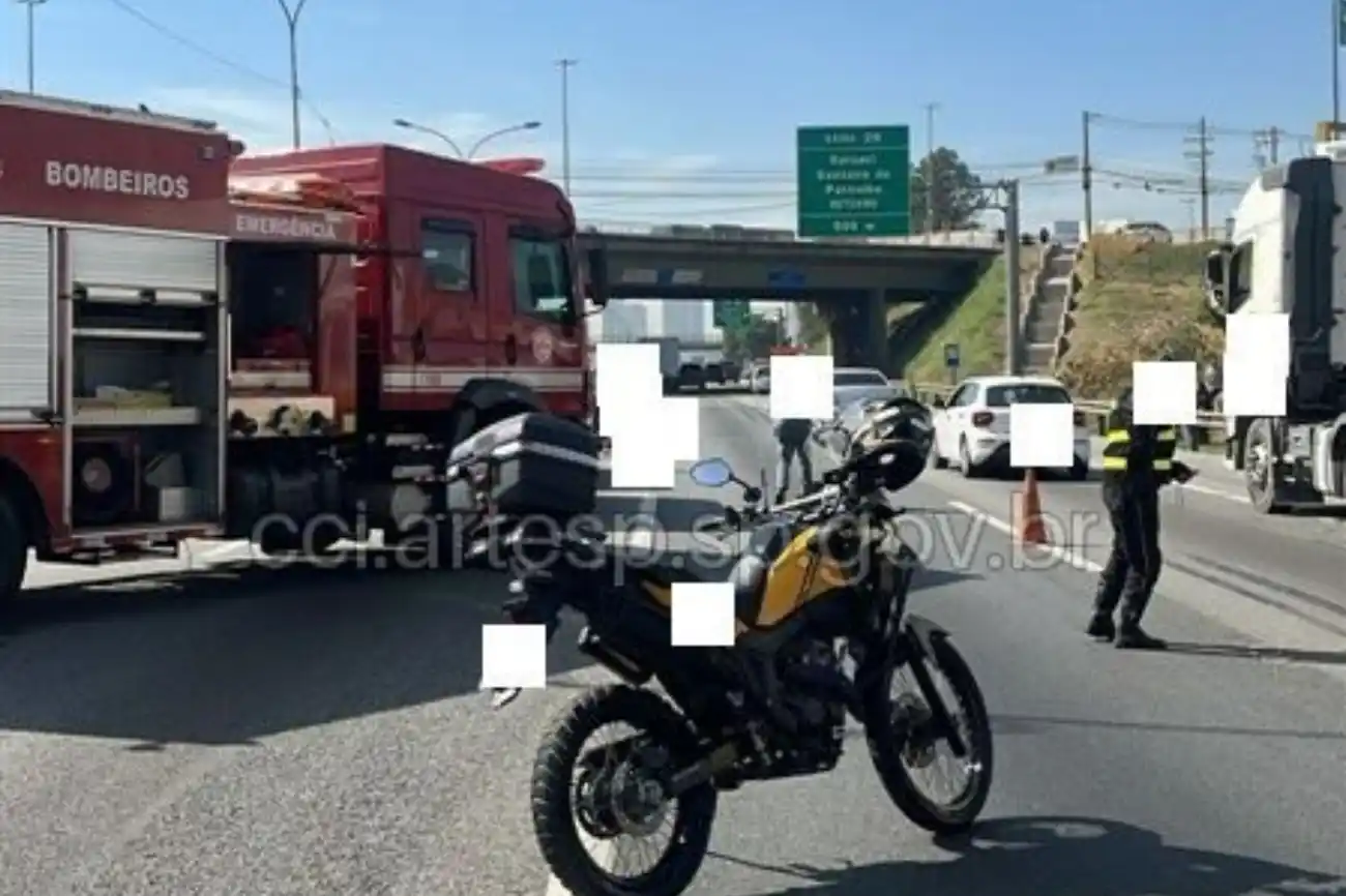 motociclista morre atropelado barueri