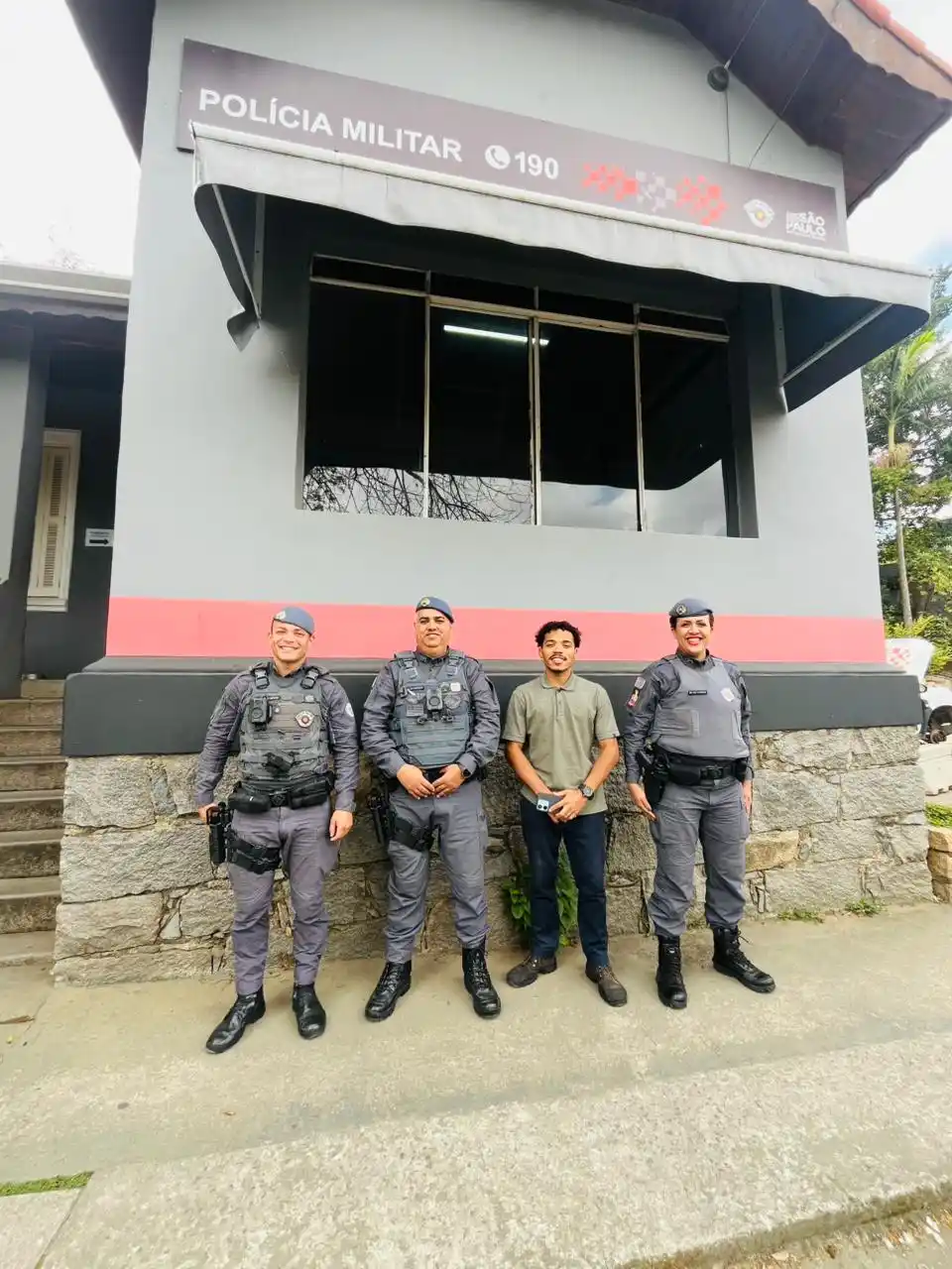 pms e pai de bebe engasgado itapevi