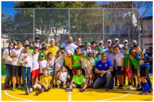 revitalização da praça e quadra no jardim elvira em osasco