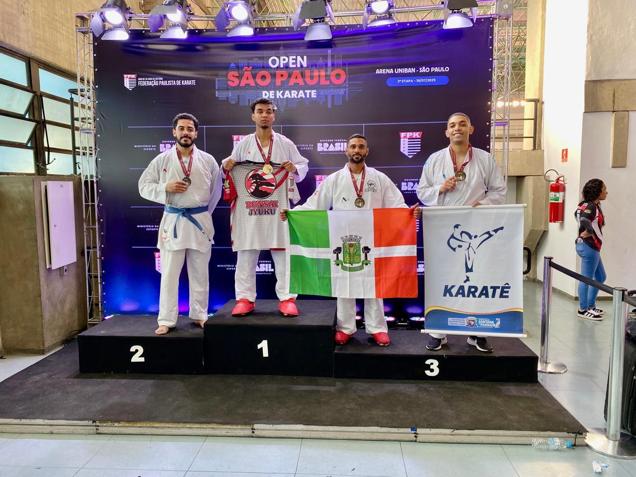 Karatê de Osasco no Open São Paulo 2025